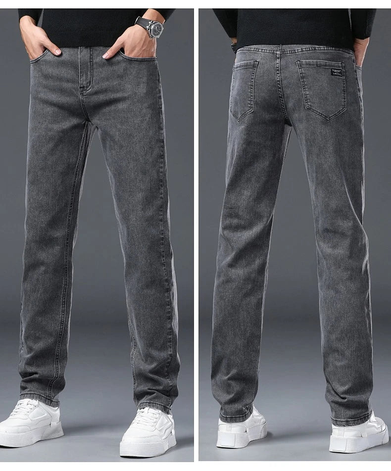 Men's Straight-Leg Stretch Jeans