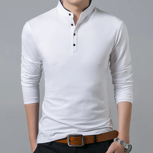 Casual Long Sleeve Polo