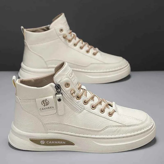 Male Sneakers High-top Loafers Skateboard Sports and Leisure Shoes for Men Men's Sneakers Non-Slip Soft and Comfortable New