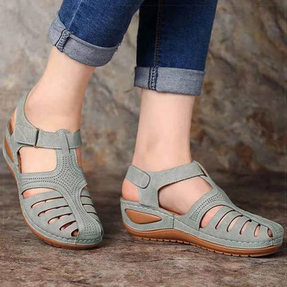 Women's Sandals Classics Summer Shoes For Women Summer Sandals Wedge Heels Sandalias De Mujer With Low Platform Footwear Female