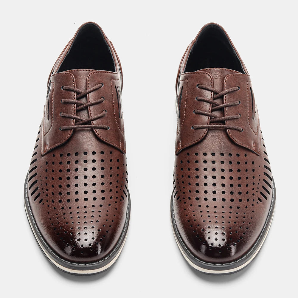 Man Casual Shoes Brand 2026 Comfortable Fashion Shoes Men Leather