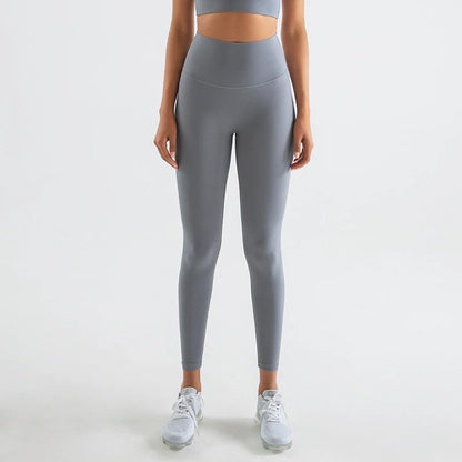 TRY TO BN Gym Leggings Yoga Pants Women Sports Fitness Naked Feeling High Waist Elastic Workout Push Up Leggings Tights Women