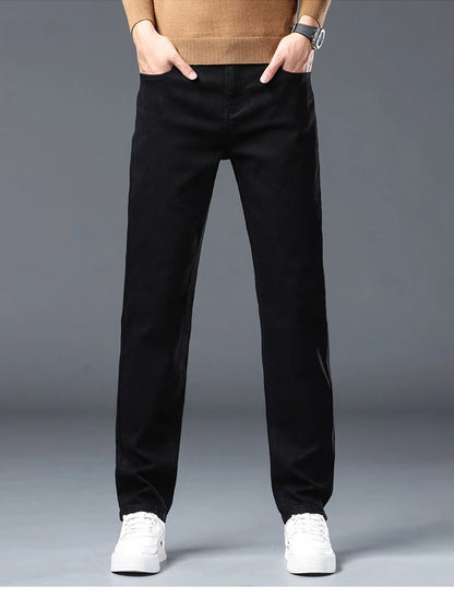 Men's Straight-Leg Stretch Jeans