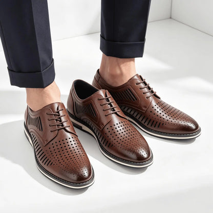 Man Casual Shoes Brand 2026 Comfortable Fashion Shoes Men Leather