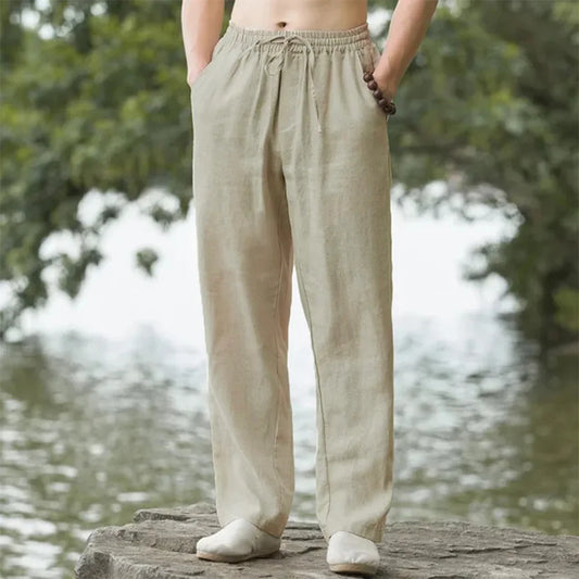 Casual Linen Sweatpants