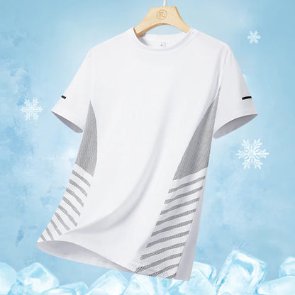 Summer Ice Silk Running T-Shirt