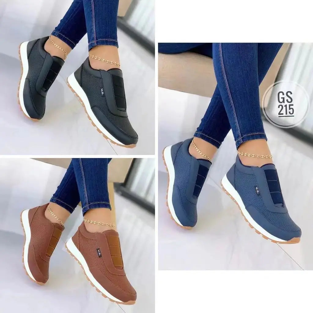 Sneakers Women 2025 Casual Platform Women Sport Shoes Breathable Women's Shoes Fashion Single Shoes Women Zapatillas Mujer