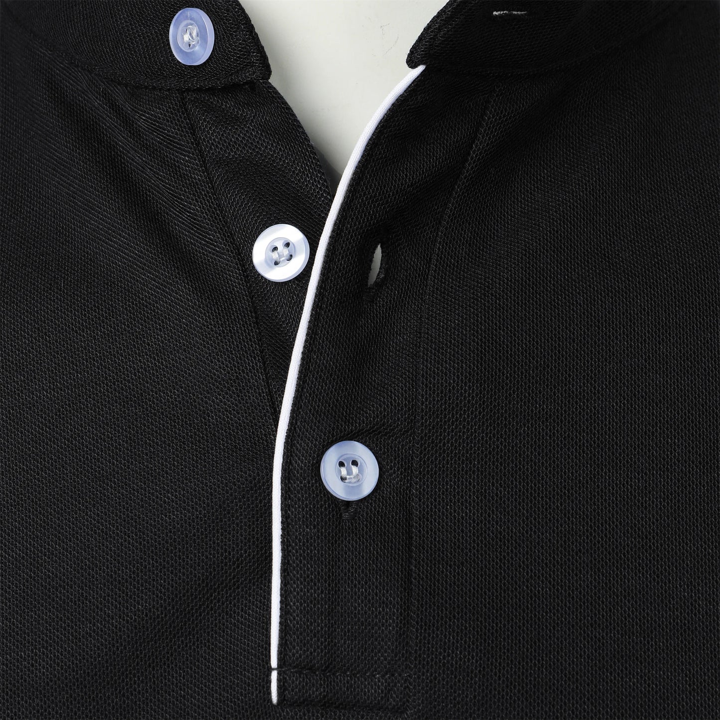 Men's short-sleeved stand-up collar top casual fashion daily solid color short-sleeved stand-up collar T-shirt casual top