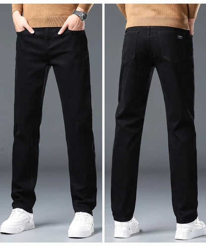 Men's Straight-Leg Stretch Jeans
