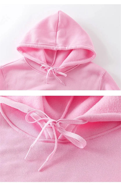 Women's Autumn and Winter Warm and Loose Casual American Flag Pattern Printed Suede Long Sleeved Hooded Sweatshirt Clothing