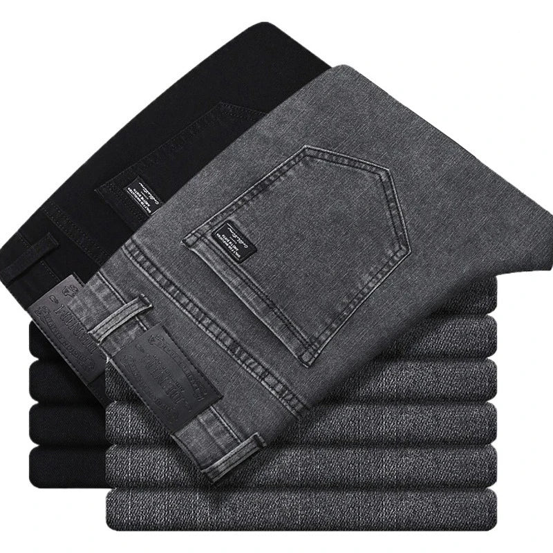 Men's Straight-Leg Stretch Jeans