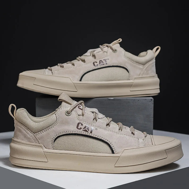 New Arrived Men Board Shoes All Season Anti Slip Wear-resistant Outdoor Off-road Hiking Shoes Luxury Classic Retro Men Sneakers
