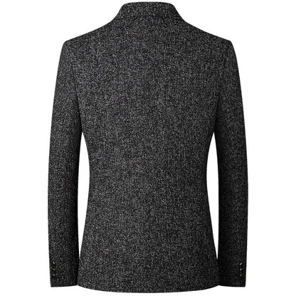 New Men Business Social Suit Slim Fit Jacket Black / Navy / Grey Fashion Simple Homme Wedding Prom Party Dress Blazers Coats