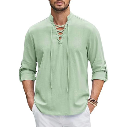 Cotton Linen Renaissance Shirt