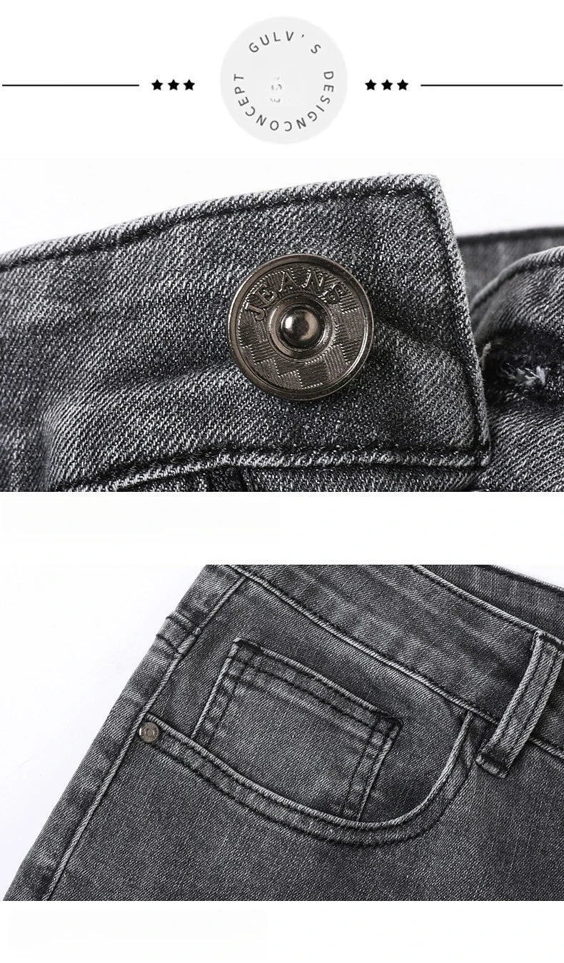 Men's Straight-Leg Stretch Jeans