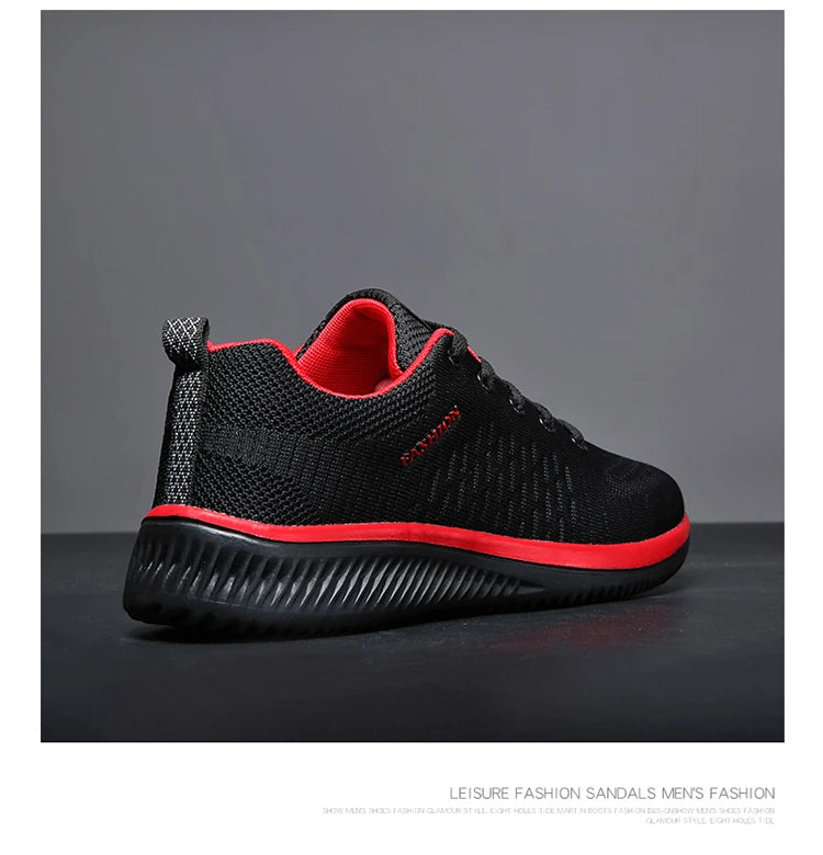 Men Running Shoes Breathable Light Comfortable Men's Casual Shoes Tenis Outdoor Slip On Walking Sneakers