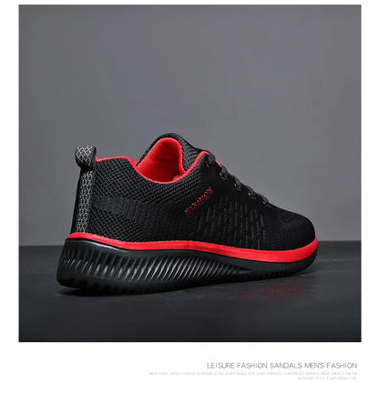 Men Running Shoes Breathable Light Comfortable Men's Casual Shoes Tenis Outdoor Slip On Walking Sneakers