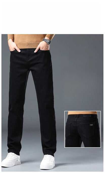 Men's Straight-Leg Stretch Jeans