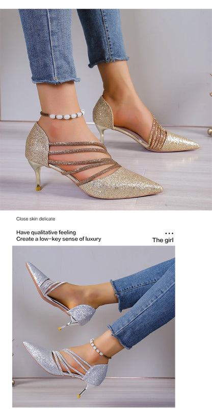 Sandals Woman Leather Velvet Shoes Suit Female Beige Low-heeled Suede Comfort Fashion Black Casual Solid Rubber Fabric Flock