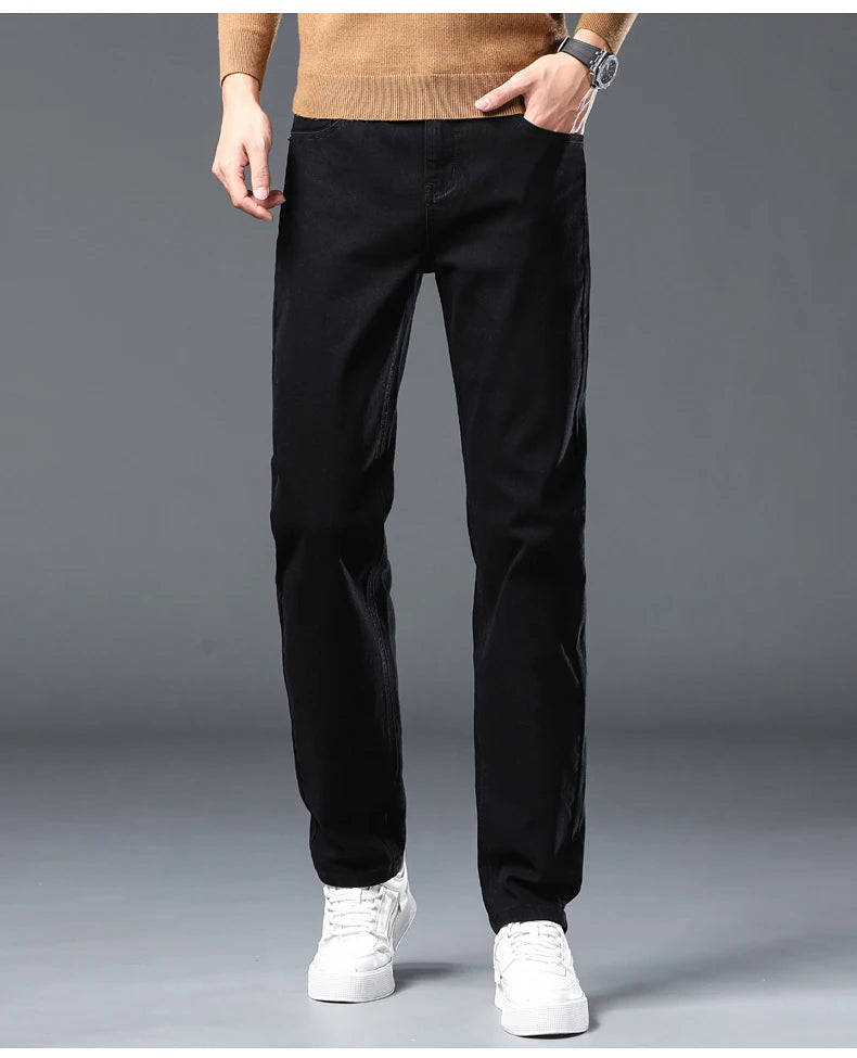 Men's Straight-Leg Stretch Jeans