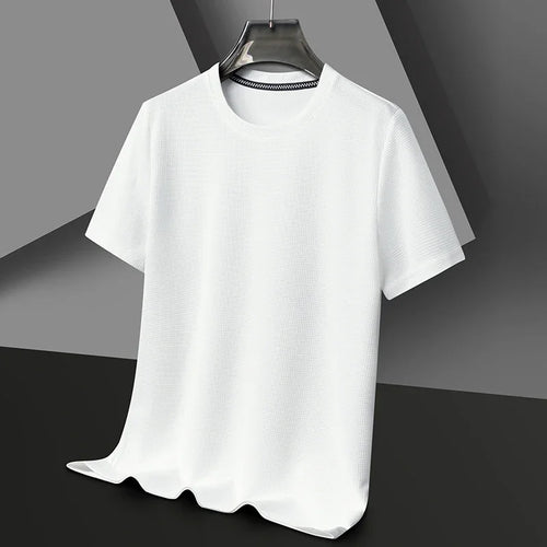 Waffle Round Neck Tee