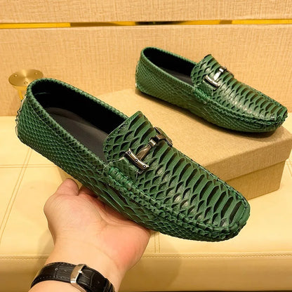 MAEDEF Summer Mens Outdoor Anti-slip Comfort Soft High Quality Men Breathable Flat Driving Shoes New 2024 Classic Casual Loafers