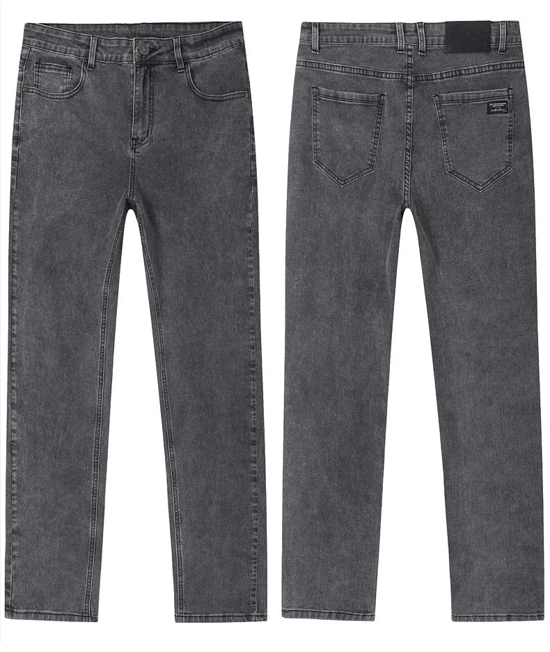 Men's Straight-Leg Stretch Jeans