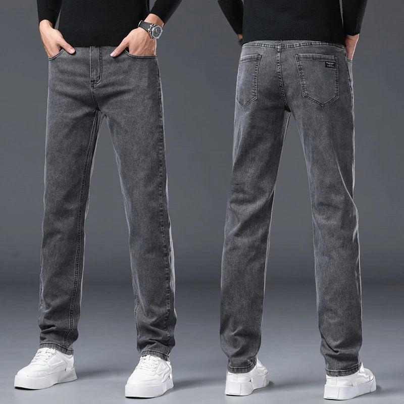 Men's Straight-Leg Stretch Jeans