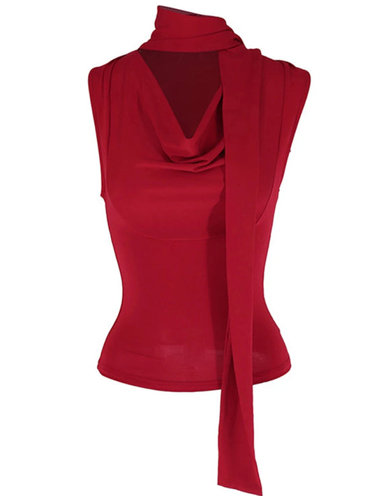 Women's V-Neck Sleeveless Tank