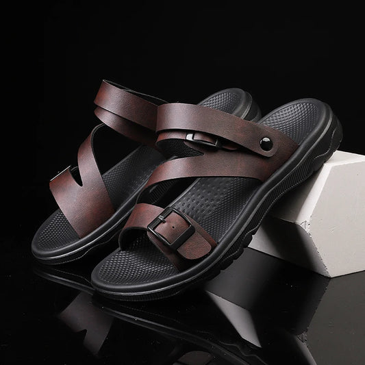 Men’s Open Toe PU Sandals