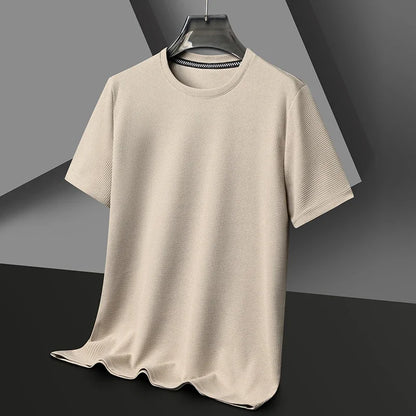 Waffle Round Neck Tee
