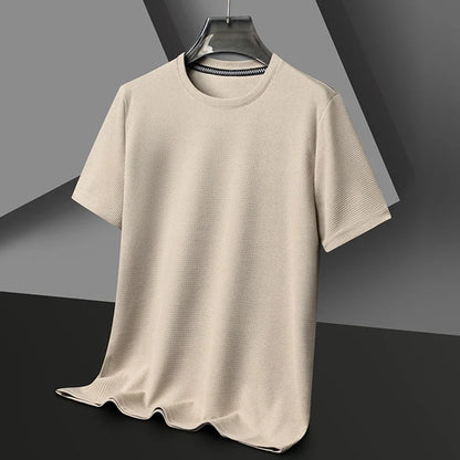 Waffle Round Neck Tee