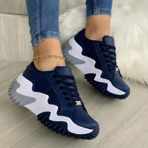 Vulcanized Casual Platform Sneakers