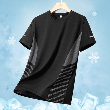 Summer Ice Silk Running T-Shirt