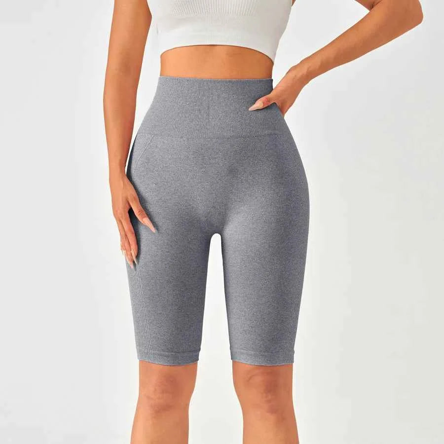 Women Sports Leggings Sportswear Woman Gym Legging Seamless Yoga Shorts w/Tummy Control Women's Shorts Fitness Female Clothing