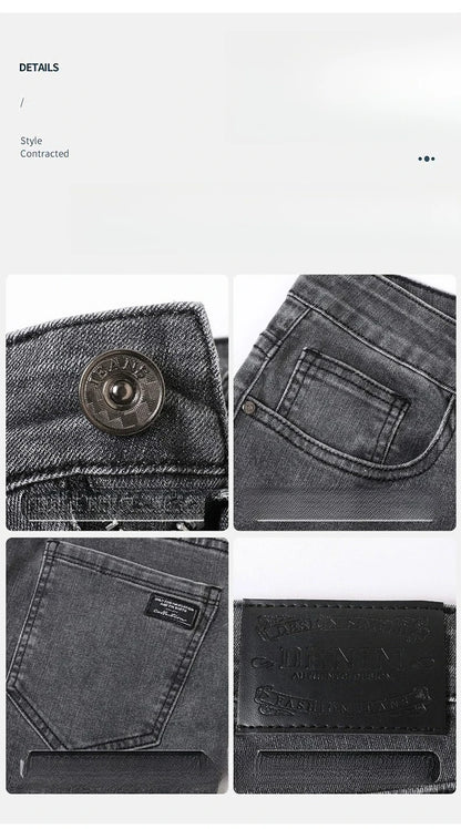 Men's Straight-Leg Stretch Jeans