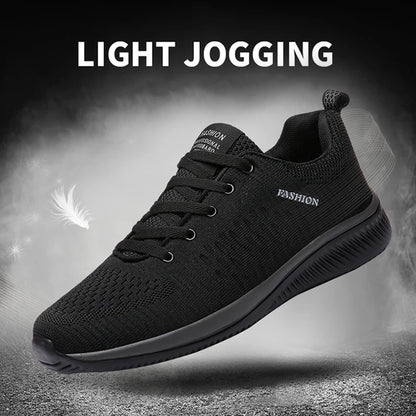 Men Running Shoes Breathable Light Comfortable Men's Casual Shoes Tenis Outdoor Slip On Walking Sneakers