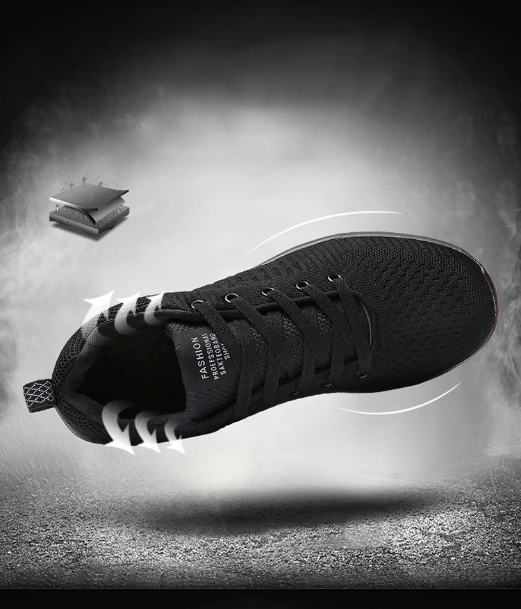 Men Running Shoes Breathable Light Comfortable Men's Casual Shoes Tenis Outdoor Slip On Walking Sneakers