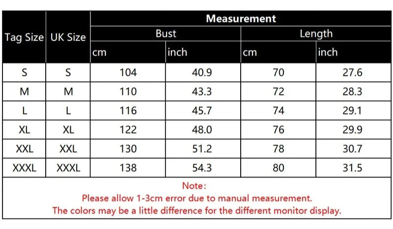 Size Guide
