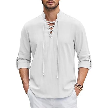 Cotton Linen Renaissance Shirt