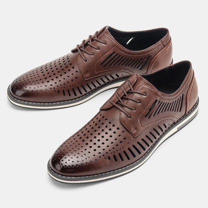 Man Casual Shoes Brand 2026 Comfortable Fashion Shoes Men Leather