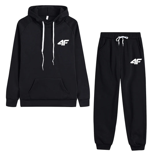 2025 Hot Sale Women Fashion Tracksuit Hoodies and Sweatpants High Quality Ladies Daily Casual Sports Jogging Suit Hooded Outfits