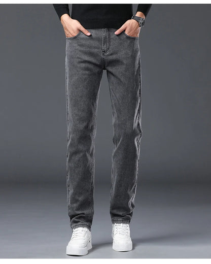 Men's Straight-Leg Stretch Jeans