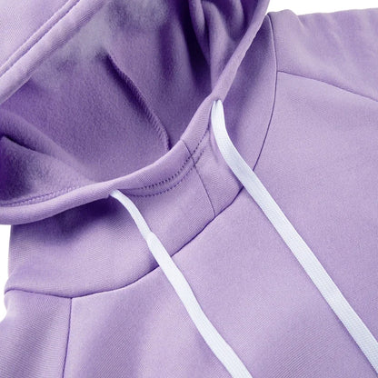 Womens Tracksuit Heart Printing Hooded Sweatshirts Suit Gym Jogging Clothing Autumn Winter Fleece Warm Popular Casual Pants Sets