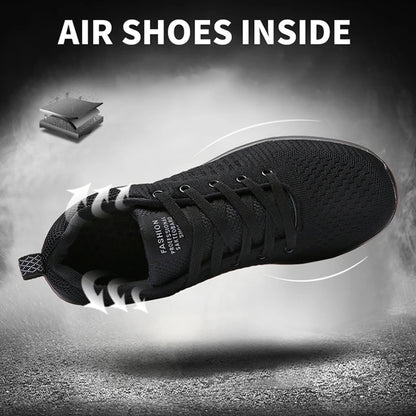 Men Running Shoes Breathable Light Comfortable Men's Casual Shoes Tenis Outdoor Slip On Walking Sneakers