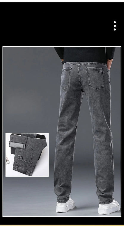 Men's Straight-Leg Stretch Jeans