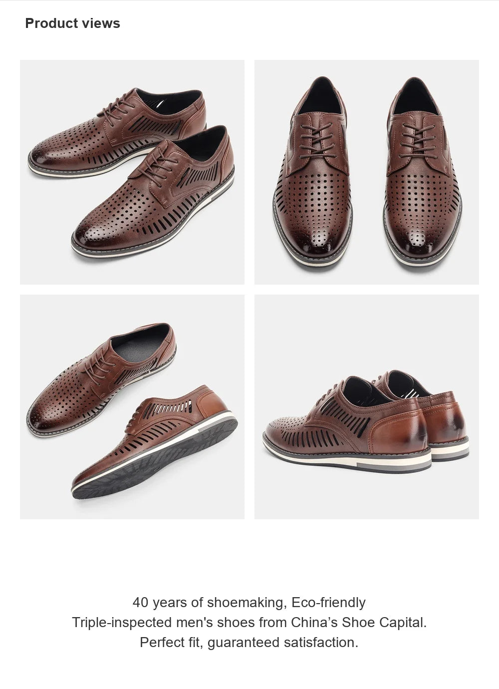 Man Casual Shoes Brand 2026 Comfortable Fashion Shoes Men Leather