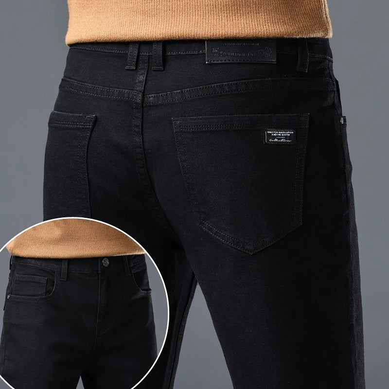 Men's Straight-Leg Stretch Jeans