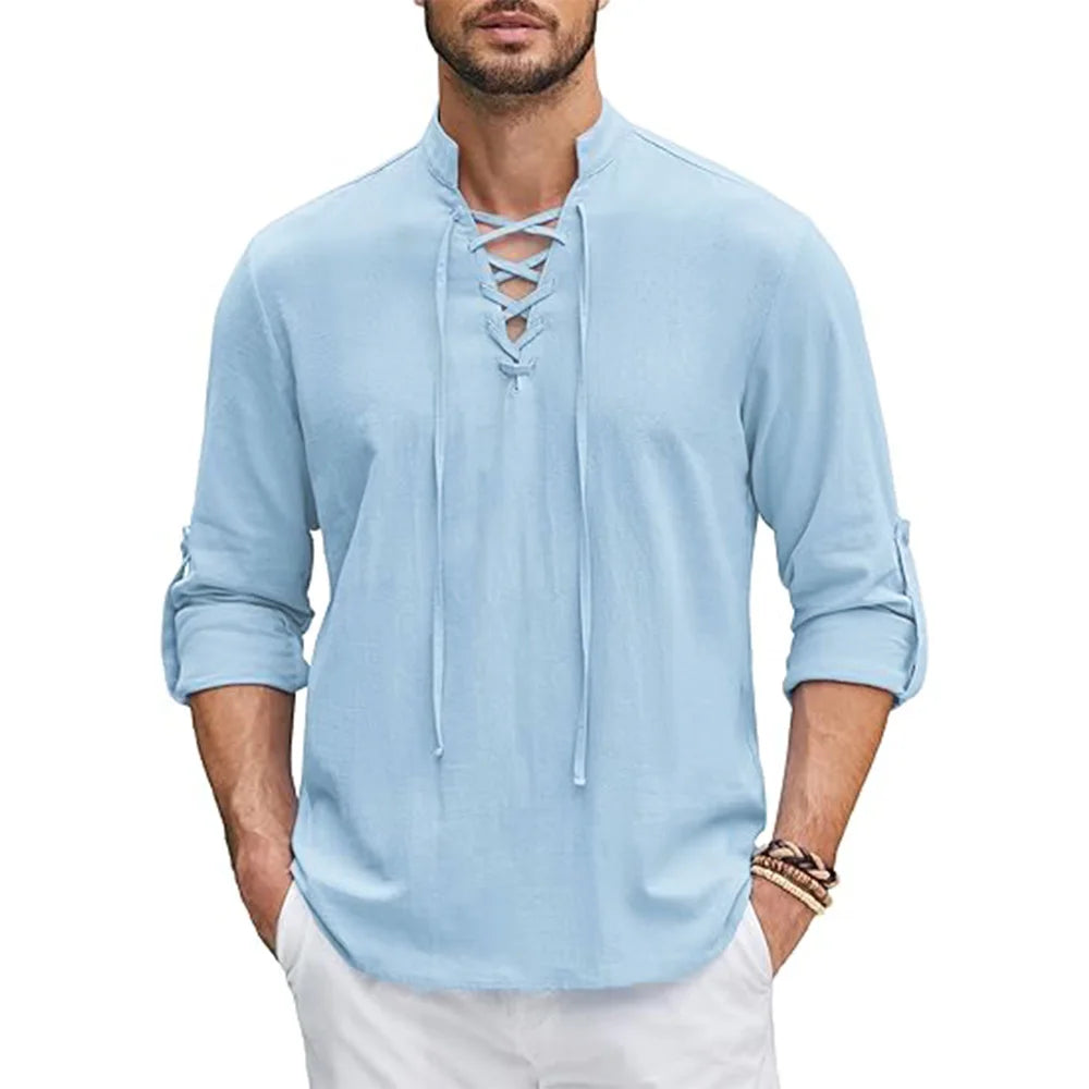 Cotton Linen Renaissance Shirt