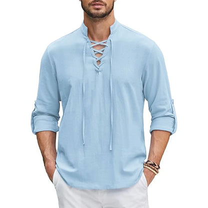 Cotton Linen Renaissance Shirt